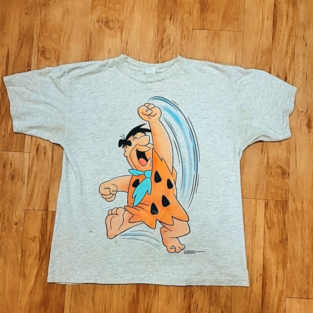 Vintage 1993 Fred flinstone tee (Men's L)